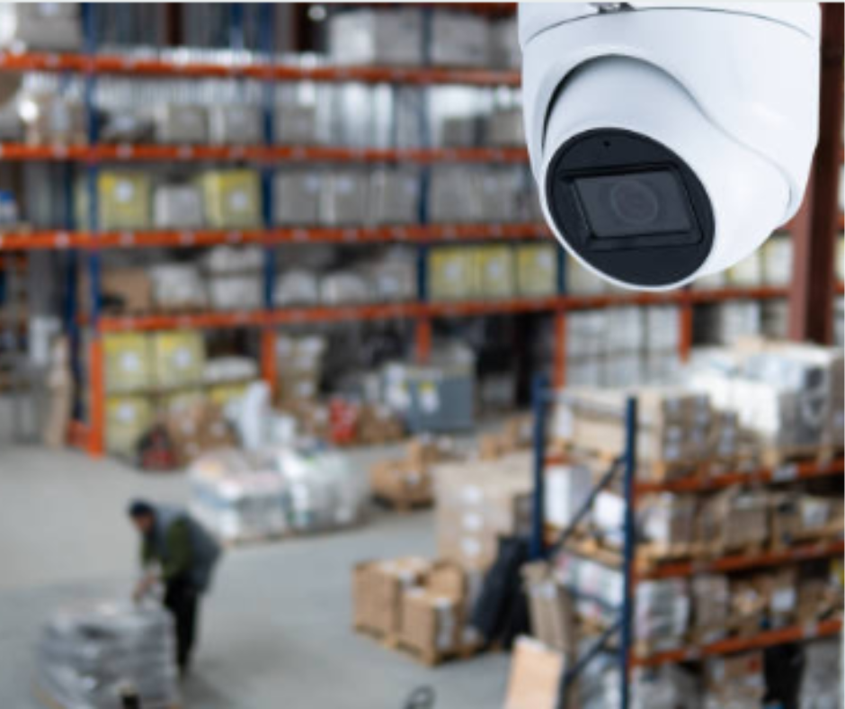 Monitoring the warehouse with CCTV